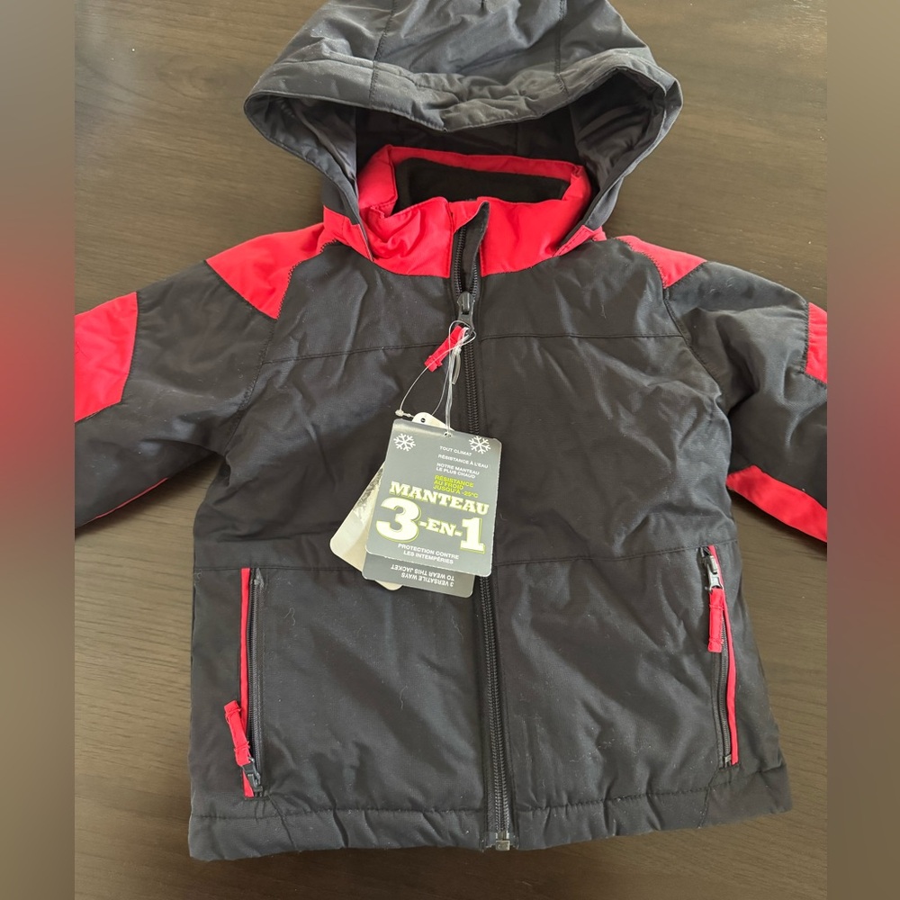 NWT Childrenβs Place 3 in 1 Winter Jacket 18-24 months toddler coat